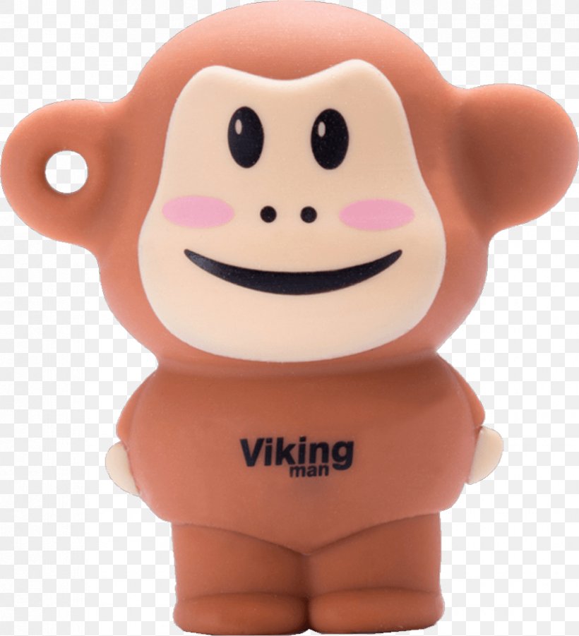 Flash Memory USB Flash Drives Online Shopping Monkey Vikingman, PNG, 838x921px, Flash Memory, Cheek, Doll, Ear, Finger Download Free