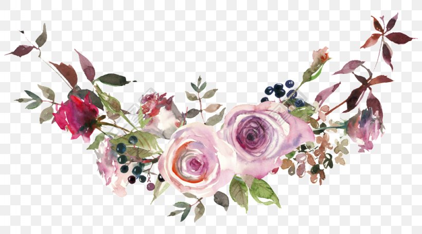 Flower Bouquet Watercolor Painting Floral Design Rose, PNG, 1024x570px, Flower Bouquet, Artificial Flower, Bouquet, Cut Flowers, Floral Design Download Free