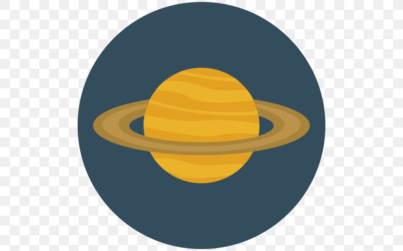 Saturn Clip Art, PNG, 512x512px, Saturn, Flat Design, Hat, Headgear, Orange Download Free