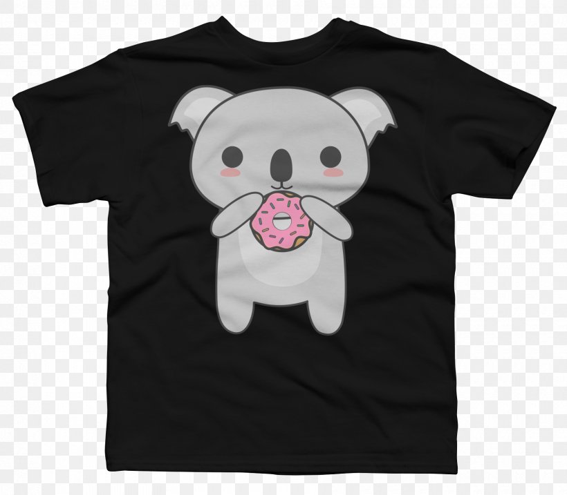 T-shirt Koala Clothing Hoodie, PNG, 1800x1575px, Tshirt, Black, Bluza, Clothing, Crop Top Download Free