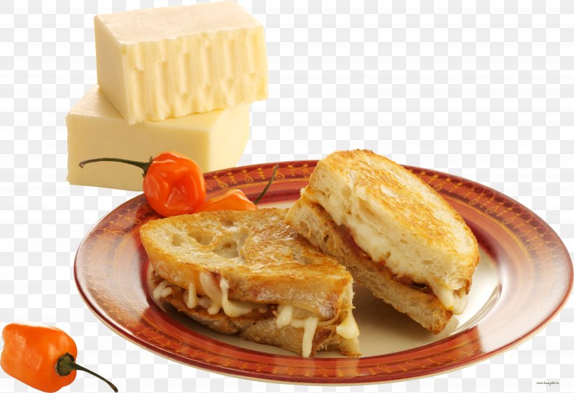 Toast Butterbrot Cheese Sandwich Gouda Cheese Hamburger, PNG, 5363x3675px, Toast, Bread, Breakfast, Butterbrot, Cheese Download Free