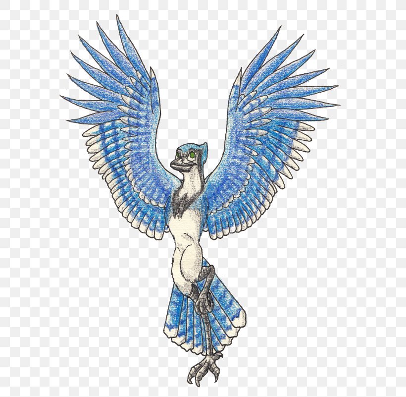 Bird Blue Jay Wing Eagle, PNG, 616x801px, Bird, Angel, Art, Beak, Bird Of Prey Download Free