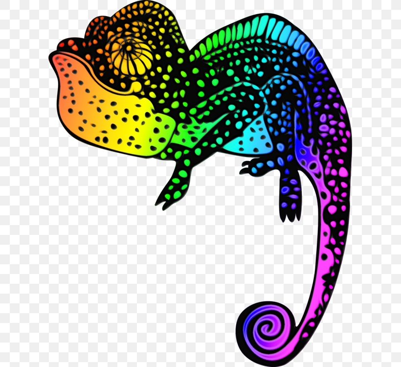 Lizard Clip Art Chameleon Reptile Animal Figure, PNG, 621x750px, Watercolor, Animal Figure, Chameleon, Gecko, Iguania Download Free