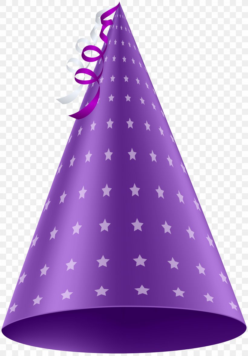 Purple Party Hat Birthday Clip Art, PNG, 5560x8000px, Purple, Birthday, Children S Party, Cone, Confetti Download Free