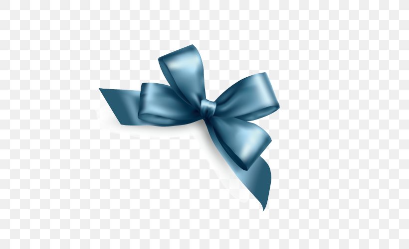 Ribbon Gift Clip Art, PNG, 500x500px, Ribbon, Blue, Blue Ribbon, Bow Tie, Gift Download Free