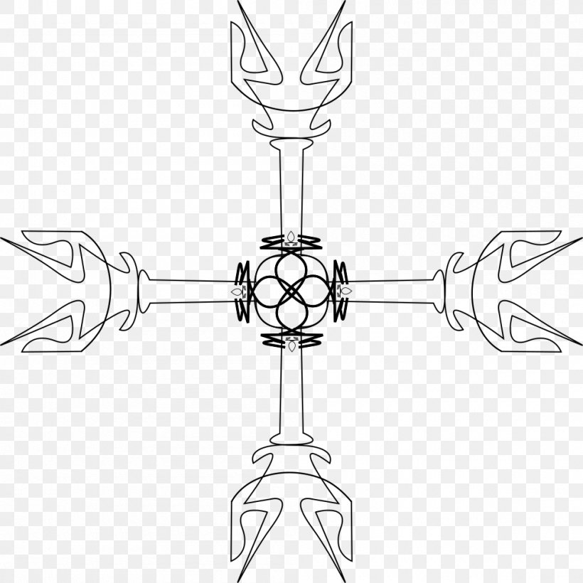 Christian Cross Symbol Clip Art, PNG, 1000x1000px, Cross, Artwork, Black And White, Body Jewelry, Celtic Cross Download Free