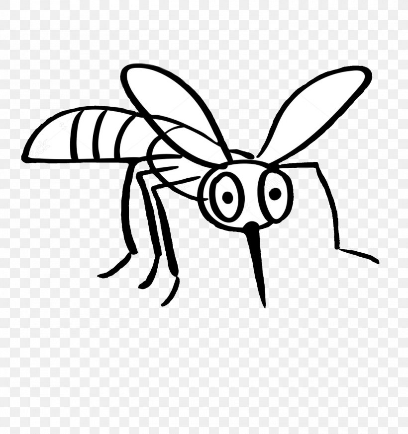 Clip Art Drawing Mosquito Line Art Image, PNG, 1500x1600px, Drawing, Area, Artwork, Beak, Black Download Free