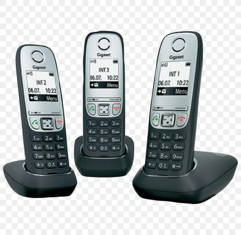 Cordless Telephone Gigaset Communications Digital Enhanced Cordless Telecommunications Gigaset A415, PNG, 800x800px, Cordless Telephone, Answering Machine, Answering Machines, Cellular Network, Communication Download Free