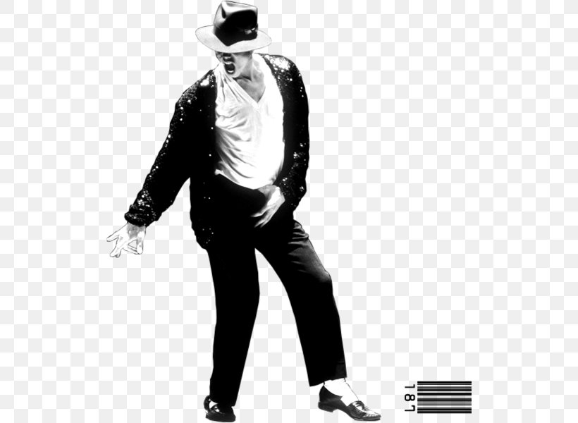 Michael Jackson's Moonwalker Billie Jean Thriller, PNG, 519x600px, Moonwalk, Art, Billie Jean, Black And White, Costume Download Free