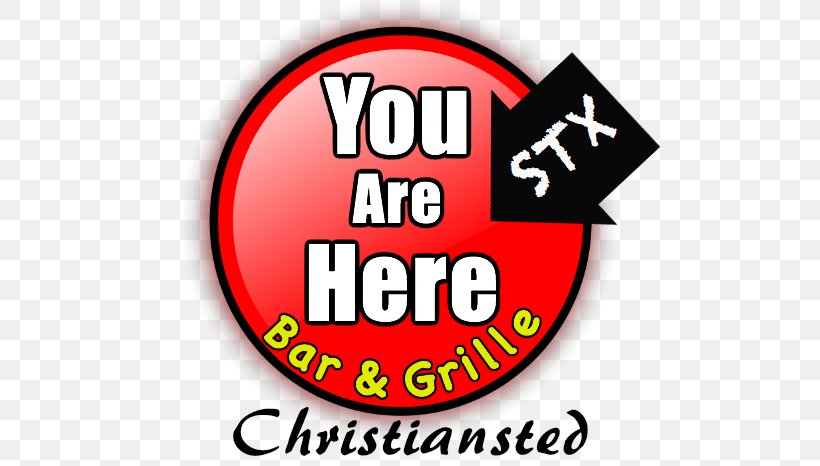 You Are Here STX Logo Brand Font Product, PNG, 590x466px, Logo, Area, Brand, Christiansted, Menu Download Free