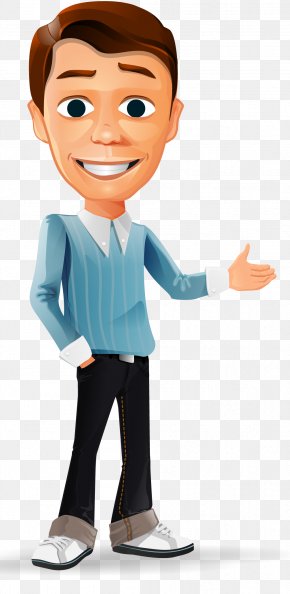 Animation Transparent Images - Cartoon Businessperson Character Model Sheet PNG