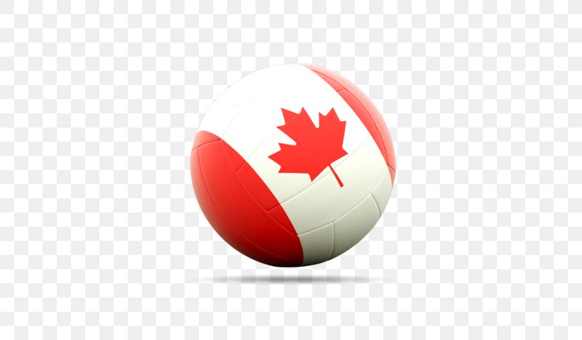 Flag Of Canada Volleyball, PNG, 640x480px, Canada, Ball, Flag, Flag Of Canada, Football Download Free