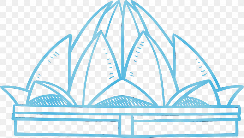 Lotus Temple Drawing Coloring Book Temple Color, PNG, 2999x1702px, Watercolor, Color, Coloring Book, Delhi, Drawing Download Free