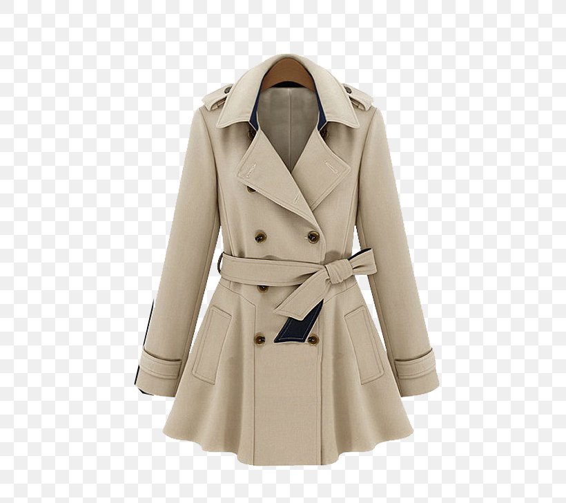 Overcoat T-shirt Jacket Double-breasted, PNG, 750x728px, Coat, Beige, Belt, Button, Clothes Hanger Download Free