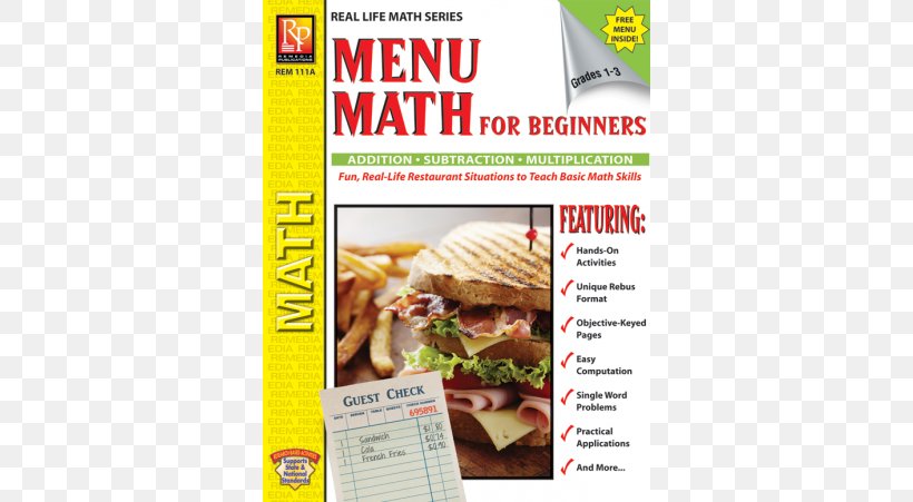 Fast Food Menu Math For Beginners Market Math For Beginners The Pepperoni Parade And The Power Of Prayer Book, PNG, 600x451px, Fast Food, Activity Book, Advertising, Book, Book Review Download Free