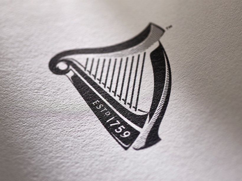 Guinness Beer Harp Lager Liffey Design Bridge London, PNG, 2550x1913px, Guinness, Beer, Black And White, Brand, Brewery Download Free