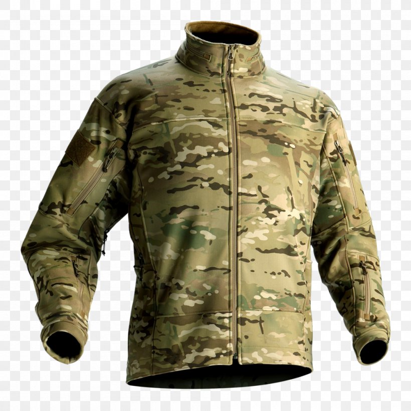 Shell Jacket MultiCam Outerwear Softshell, PNG, 1000x1000px, Jacket, Camouflage, Clothing, Military, Military Camouflage Download Free