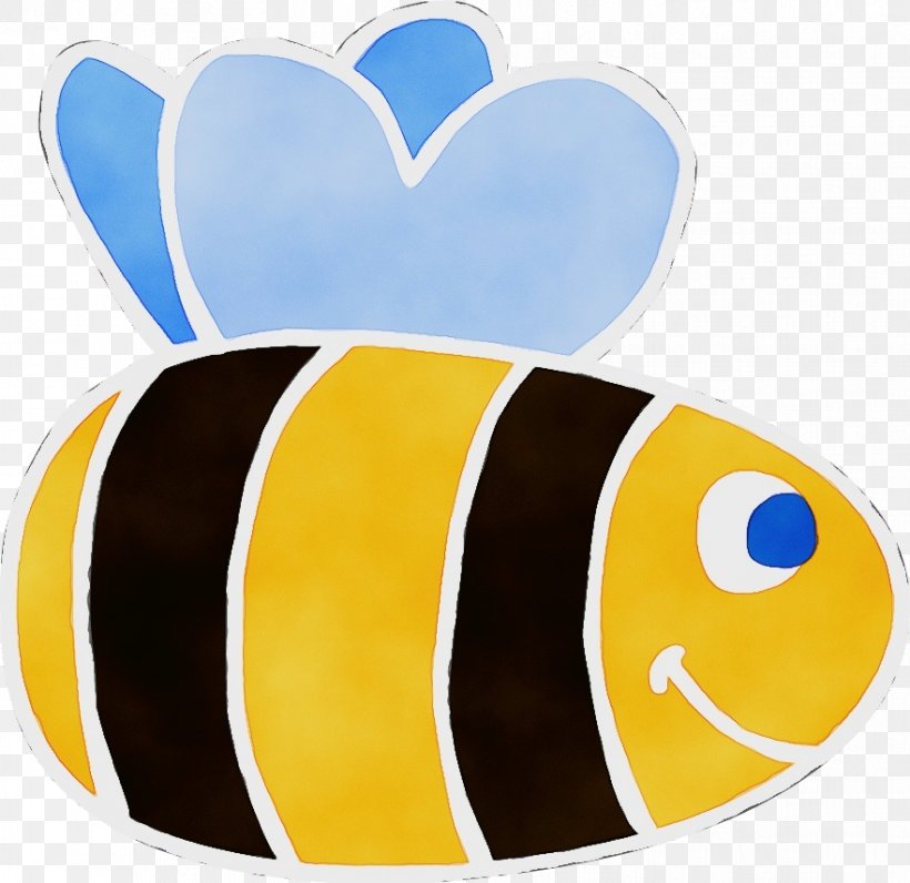 Bee Cartoon, PNG, 881x856px, Watercolor, Bee, Bumblebee, Honeybee, Meter Download Free