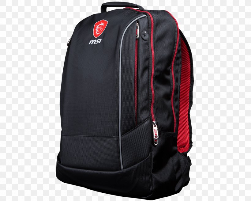 Laptop MSI Hecate Backpack Computer, PNG, 1000x800px, Laptop, Backpack, Bag, Black, Computer Download Free