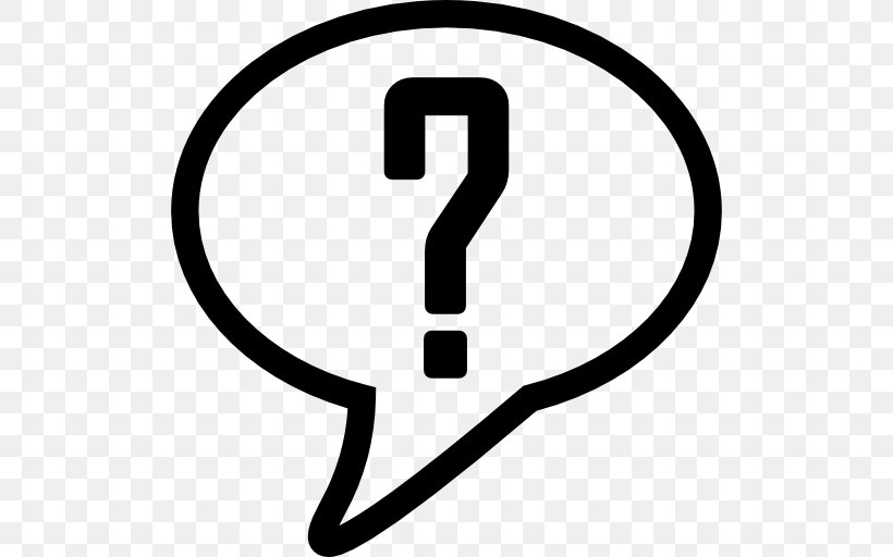 Question Mark, PNG, 512x512px, Question Mark, Area, Black And White, Computer Font, Space Download Free