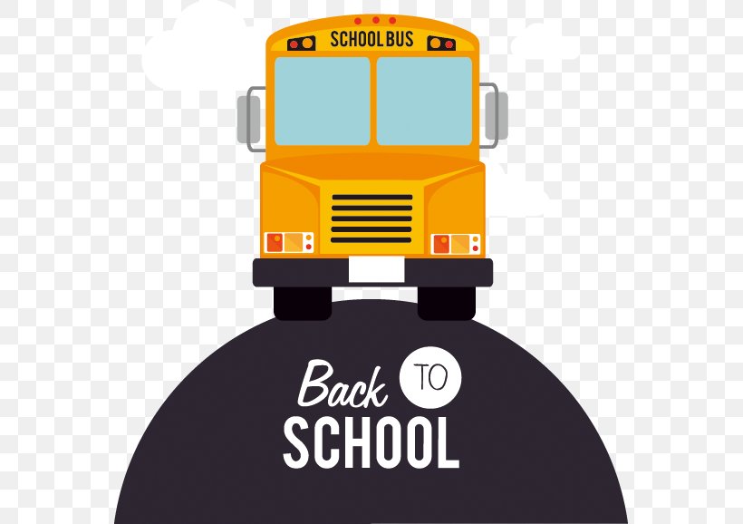 School Bus Student School Bus, PNG, 567x578px, Bus, Brand, Cartoon, Education, Learning Download Free