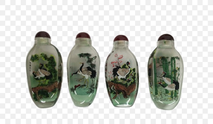 Snuff Bottle China Glass, PNG, 640x480px, Watercolor, Cartoon, Flower, Frame, Heart Download Free
