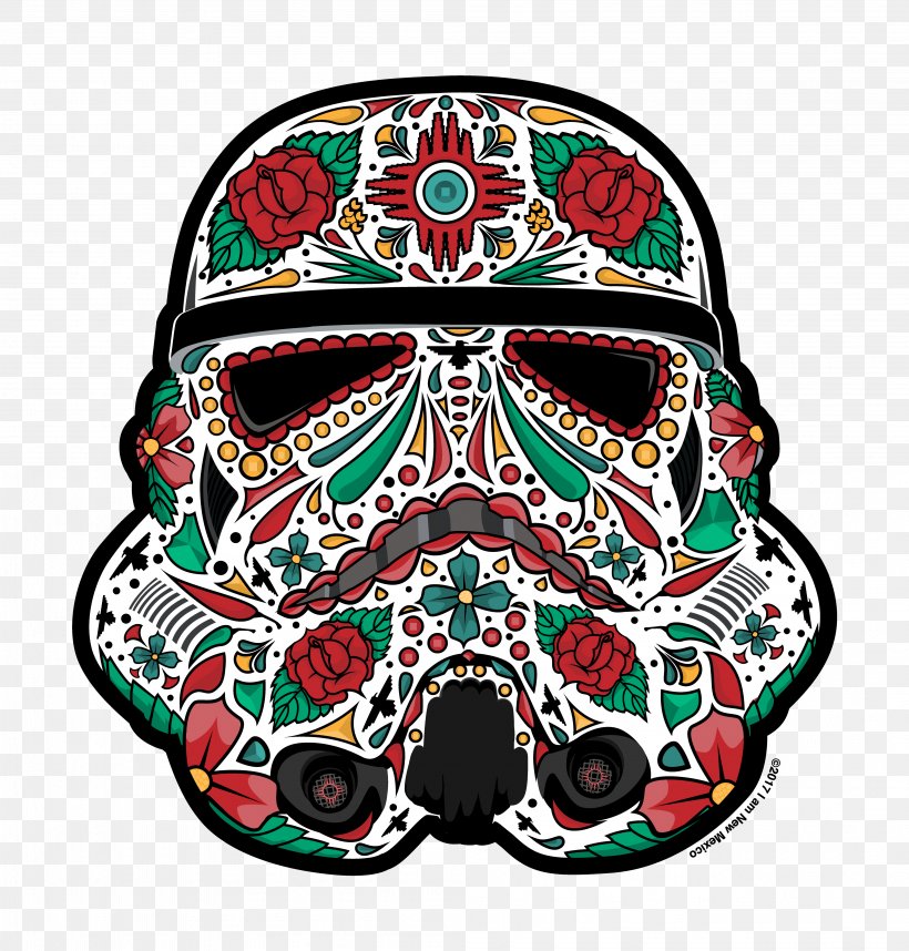 Calavera Skull Day Of The Dead Mexican Cuisine Mexico, PNG, 3994x4182px, Calavera, Bone, Color, Day Of The Dead, Hatch Download Free