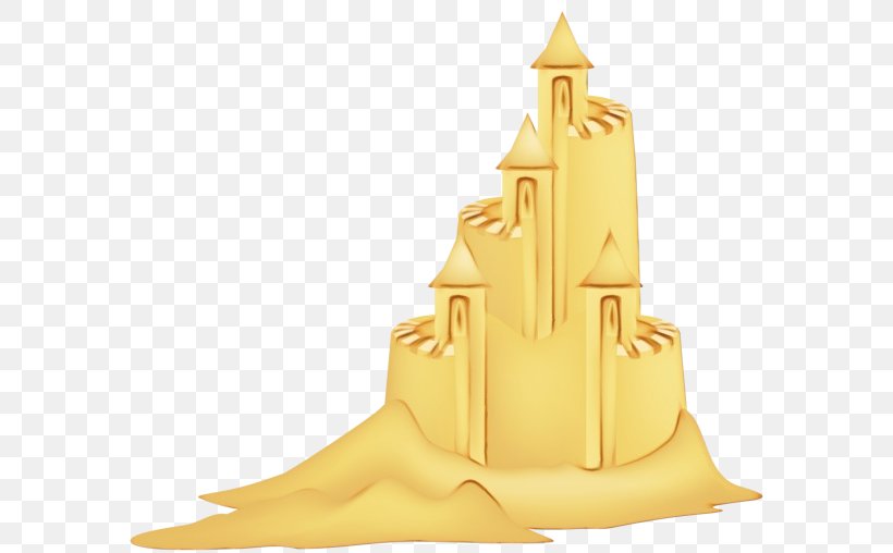 Cartoon Castle, PNG, 600x508px, Sand Art And Play, Castle, Sand, Steeple, Tree Download Free