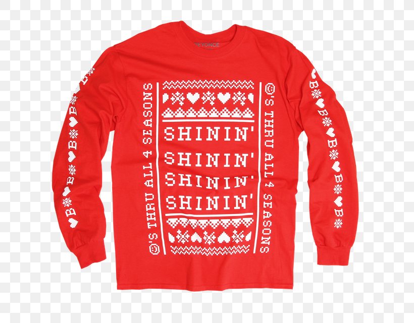 Christmas Jumper T-shirt Sweater Bey Hive, PNG, 640x640px, Christmas Jumper, Active Shirt, Bey Hive, Beyonce, Bluza Download Free