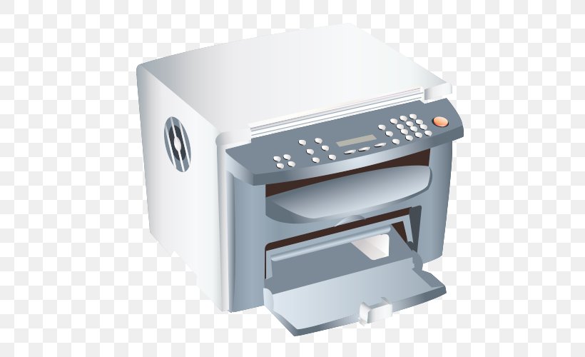 Laser Printing Printer Photocopier, PNG, 500x500px, Laser Printing, Cartoon, Drawing, Furniture, Office Supplies Download Free