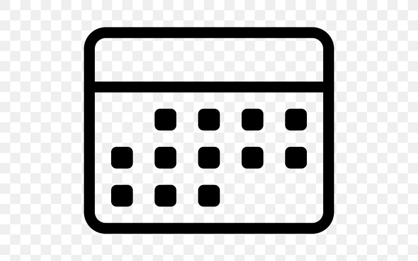 Schedule, PNG, 512x512px, Computer Software, Black, Black And White, Rectangle, Symbol Download Free