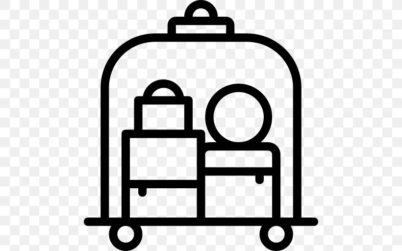 Baggage Cart Suitcase Vector Graphics Hotel, PNG, 512x512px, Baggage, Baggage Cart, Bellhop, Hotel, Rolling Download Free