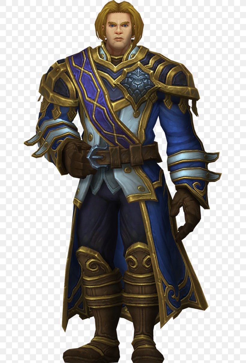 Hearthstone Varian Wrynn World Of Warcraft: Cataclysm World Of Warcraft: Legion Heroes Of The Storm, PNG, 661x1209px, Hearthstone, Action Figure, Anduin, Anduin Lothar, Armour Download Free