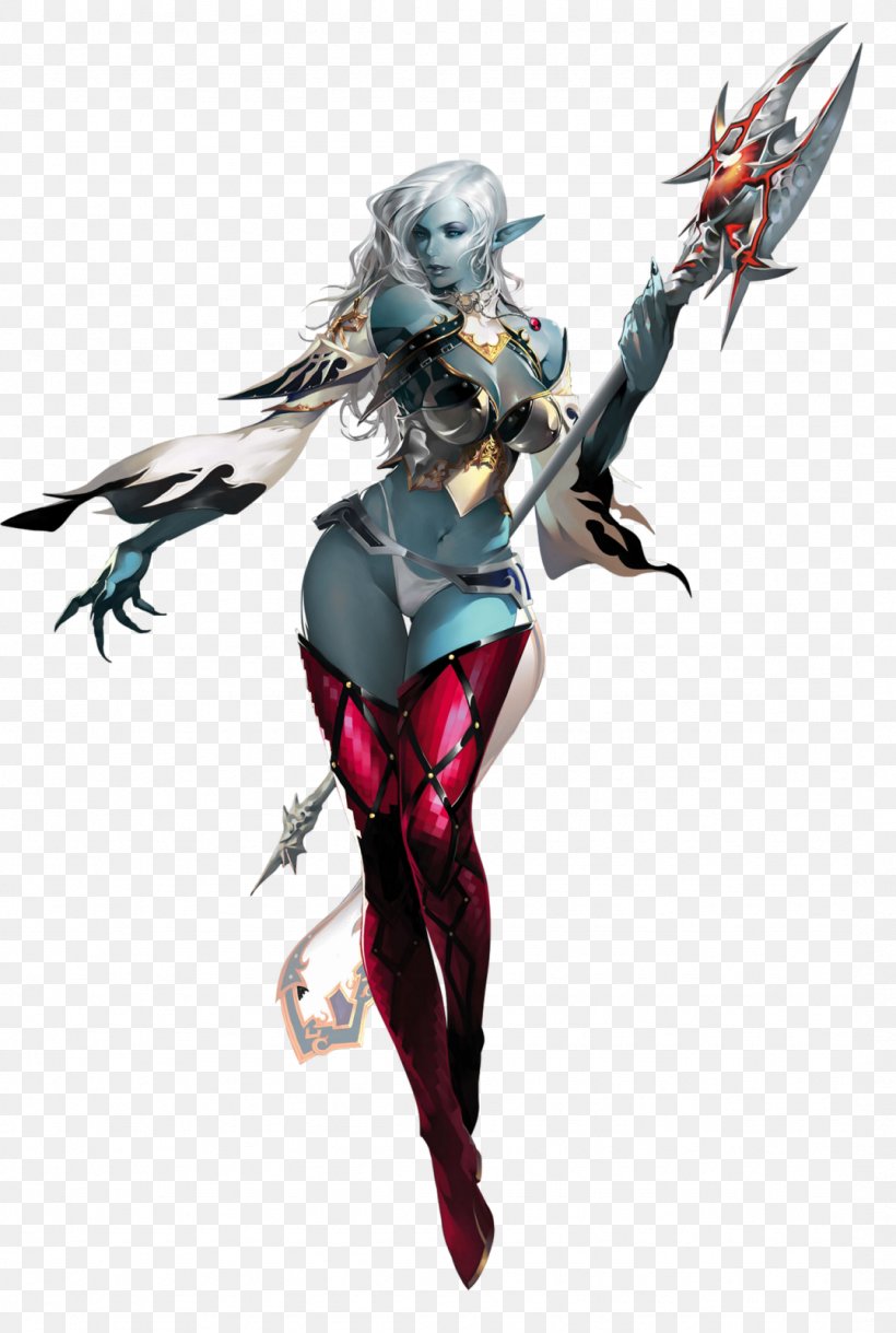 Lineage II Dark Elves In Fiction Drawing Character, PNG, 1076x1600px, Watercolor, Cartoon, Flower, Frame, Heart Download Free