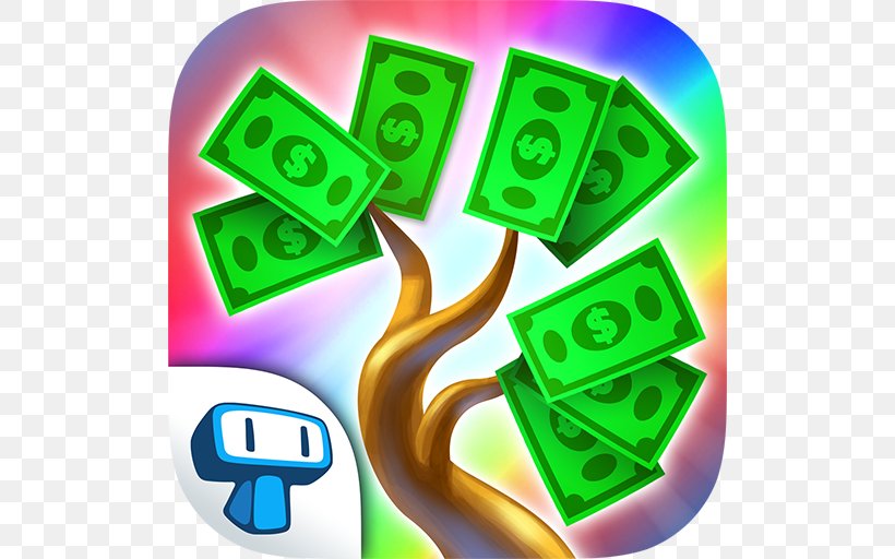 Money Tree, PNG, 512x512px, Cow Evolution, Android, Brand, Dice Game, Game Download Free