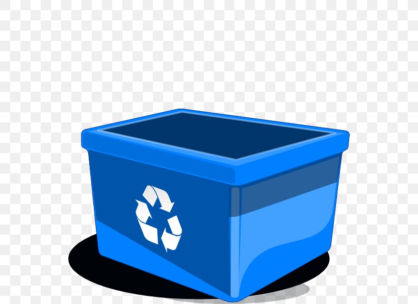 Rubbish Bins & Waste Paper Baskets Recycling Bin Clip Art, PNG, 552x596px, Paper, Blue, Cobalt Blue, Dumpster, Electric Blue Download Free