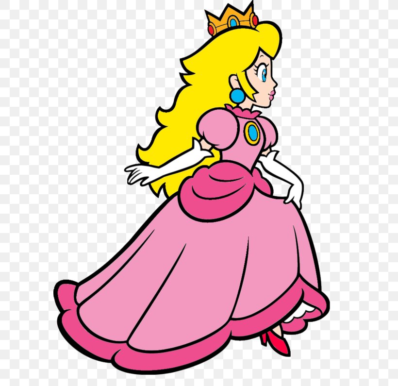 Super Princess Peach Super Mario Bros. Video Games, PNG, 600x795px, Watercolor, Cartoon, Flower, Frame, Heart Download Free