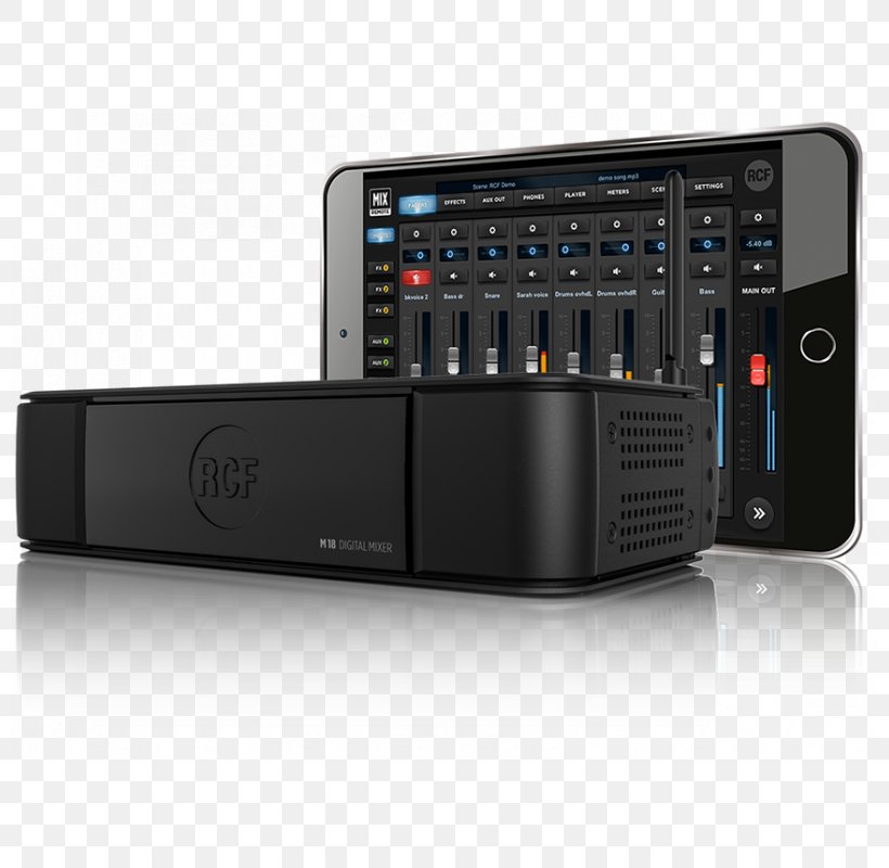 Digital Mixing Console RCF Audio Mixers Microphone Behringer, PNG, 800x800px, Digital Mixing Console, Allen Heath, Audio Mixers, Audio Power Amplifier, Audio Receiver Download Free