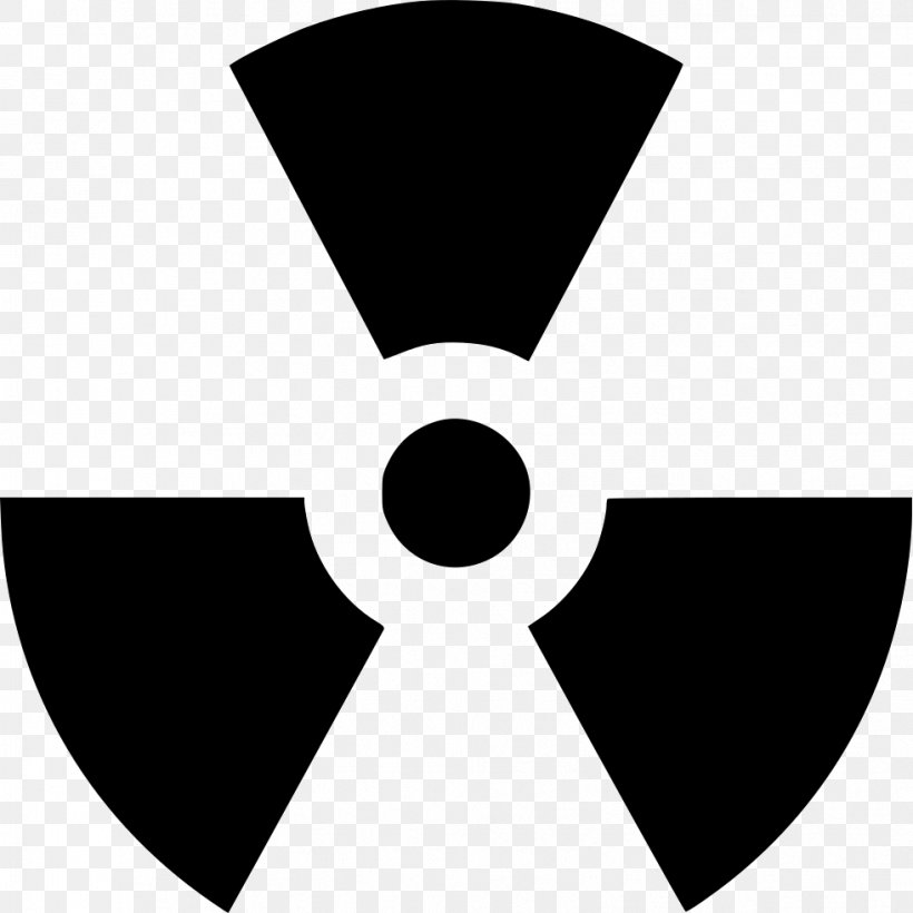 Nuclear Weapon Radioactive Decay Nuclear Power Nuclear Physics Clip Art, PNG, 981x982px, Nuclear Weapon, Black, Black And White, Brand, Hazard Symbol Download Free