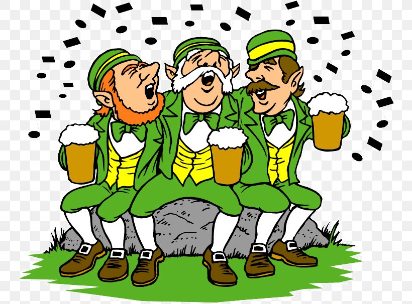 Saint Patrick's Day 17 March Animated Film Clip Art, PNG, 750x606px, 17 March, Animated Film, Area, Artwork, Christmas Download Free