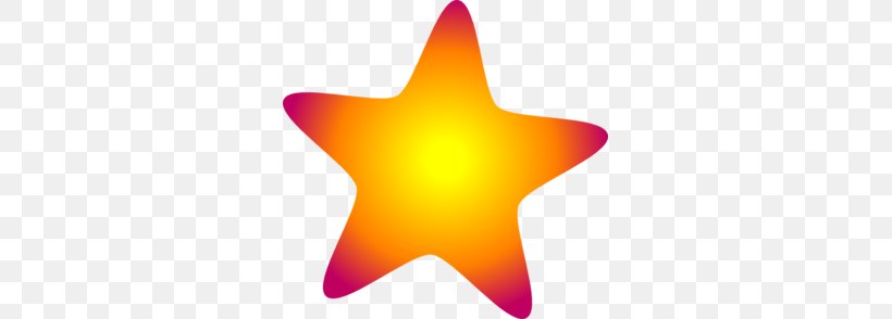 Star Clip Art, PNG, 299x294px, Star, Color, Orange, Royaltyfree, Shape Download Free