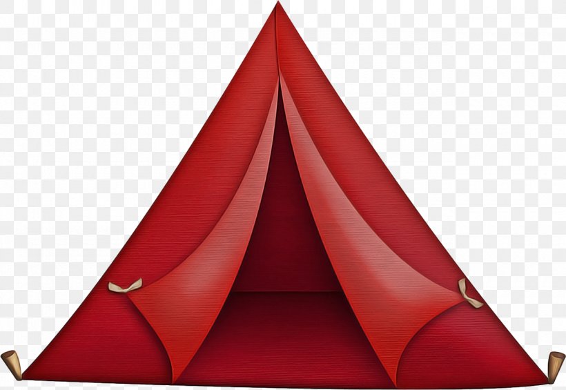 Tent Cartoon, PNG, 1280x883px, Triangle, Leaf, Red, Tent, Tree Download Free