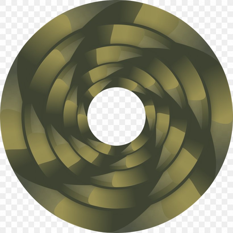 Spiral circle. Concentric Rings. Metallic circle PNG.