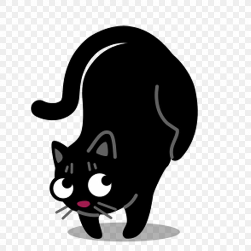 Cat Kitten ICO Icon, PNG, 900x900px, Cat, Apple Icon Image Format, Black, Black And White, Black Cat Download Free