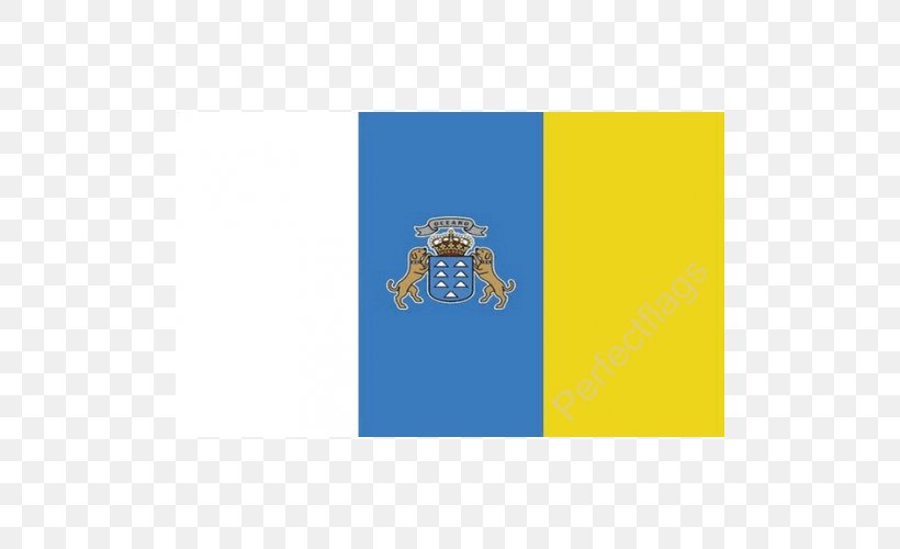 Flag Of The Canary Islands Flag Patch Flag Of Castile And León, PNG, 500x500px, Canary Islands, Address, Banner, Blue, Brand Download Free