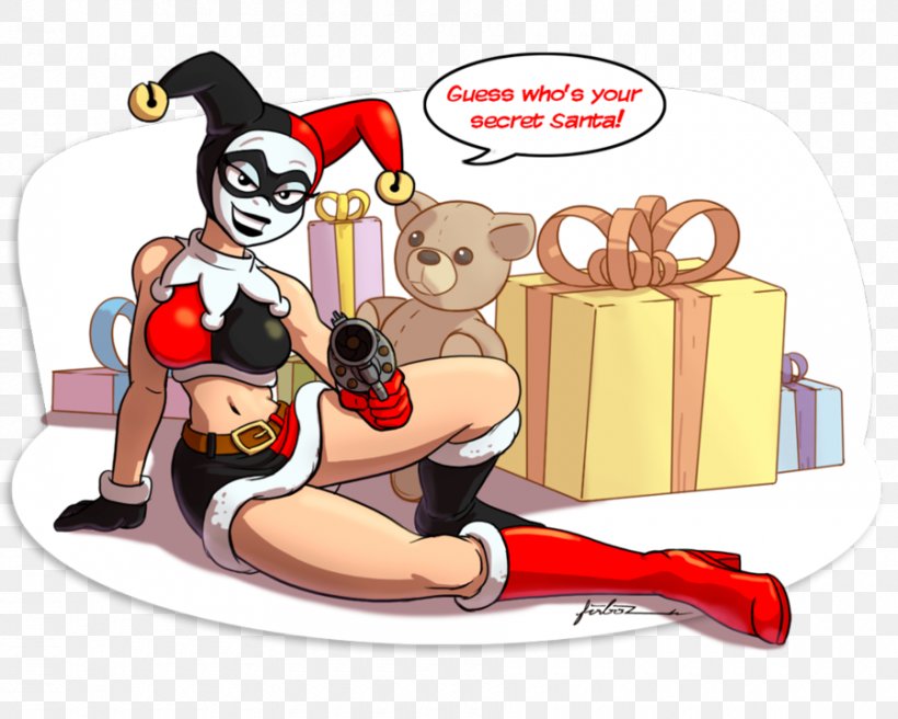 Harley Quinn Batman Drawing Christmas, PNG, 900x720px, Harley Quinn, Art, Batman, Batman Arkham, Batman Family Download Free