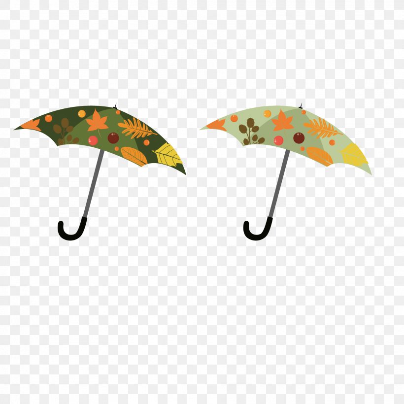 Umbrella Autumn Leaf, PNG, 1875x1875px, Umbrella, Autumn, Drawing, Fashion Accessory, Leaf Download Free