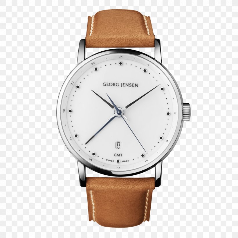 Watch Strap Brown Watch Strap, PNG, 1200x1200px, Watch, Automatic Watch, Brand, Chronograph, Georg Jensen Download Free