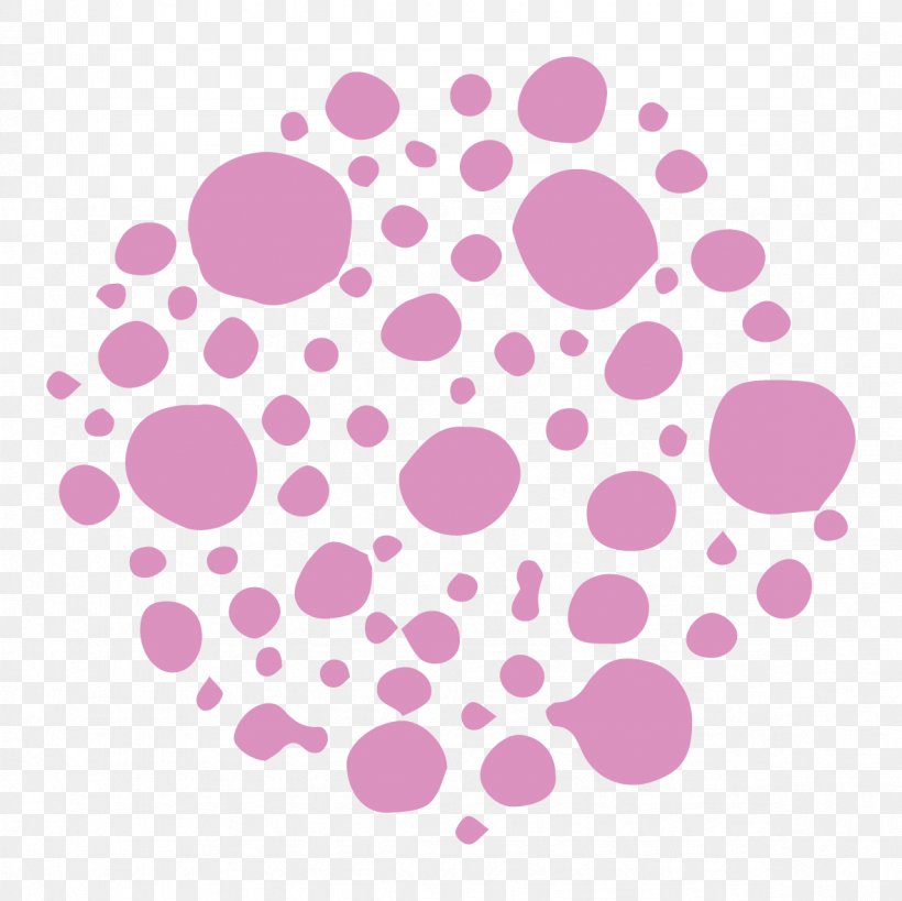 Circle Polka Dot Point Clip Art, PNG, 1181x1181px, Polka Dot, Clinic, Emotion, Heart, Magenta Download Free