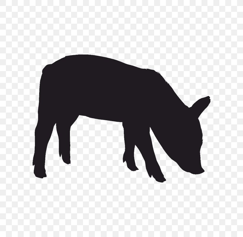 Dog Pig Lion Silhouette Leopard, PNG, 800x800px, Dog, Animal, Boar, Burro, Domestic Pig Download Free